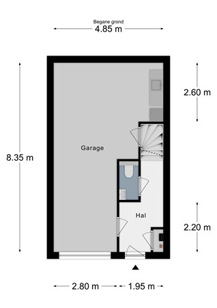 Floorplan - Aan de Ververij 35, 6291 KC Vaals